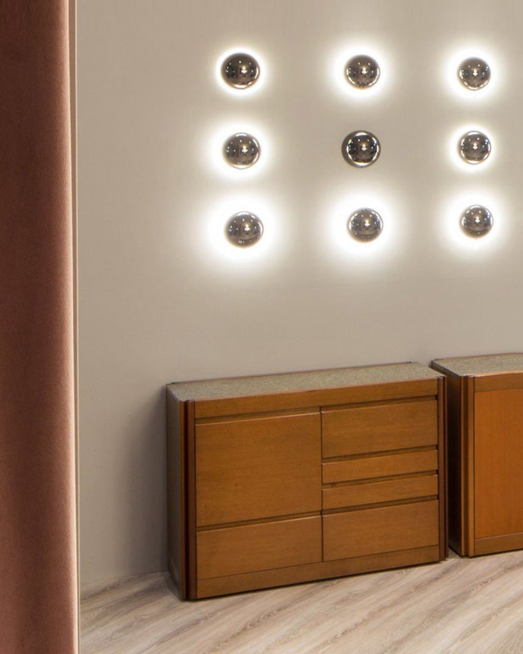 Diff Eclipse Small Round Wall Sconce-DF6037