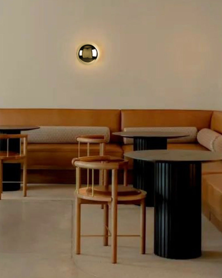 Diff Eclipse Small Round Wall Sconce-DF6037