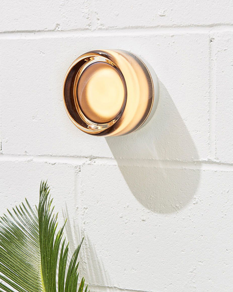 Diff Dimple Small Glass Wall Sconce-DF6038