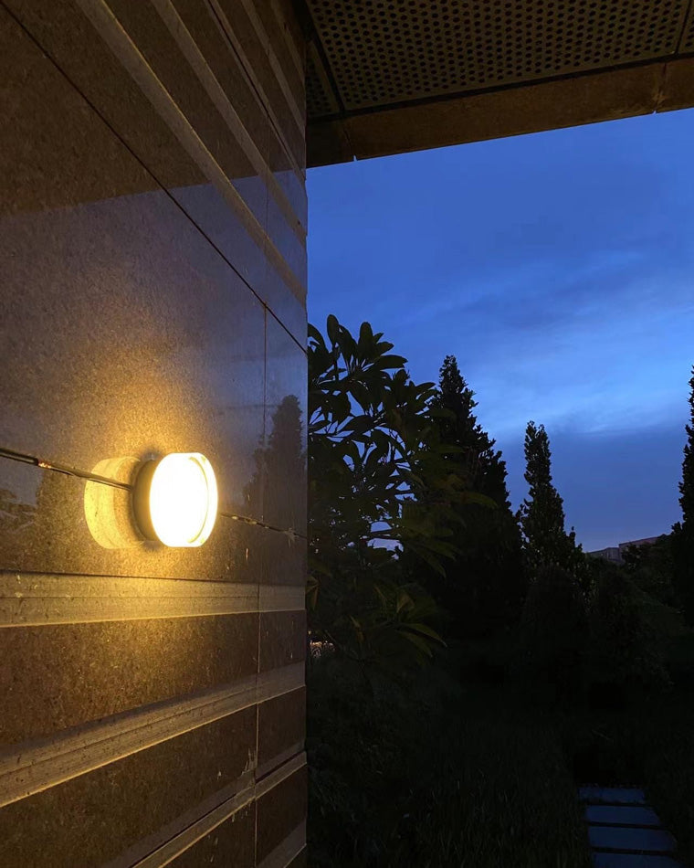 Diff Dimple Small Glass Wall Sconce-DF6038
