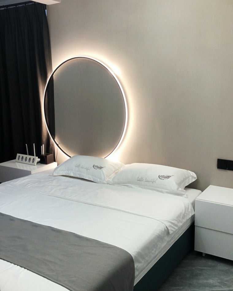 Diff Large Circular Accent Wall Sconce-DF6040