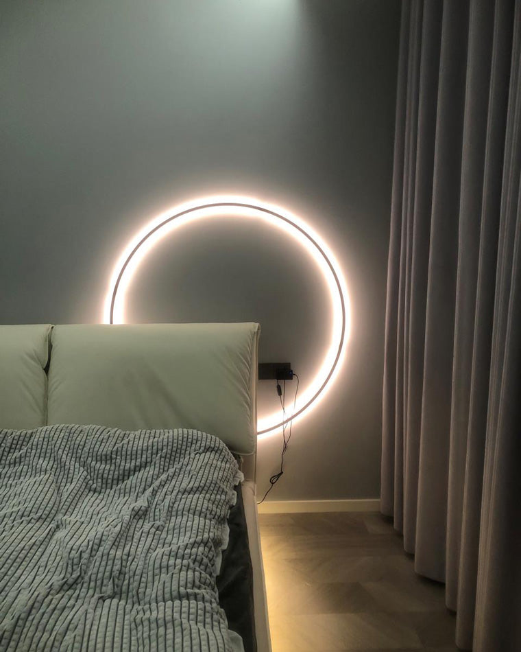 Diff Large Circular Accent Wall Sconce-DF6040