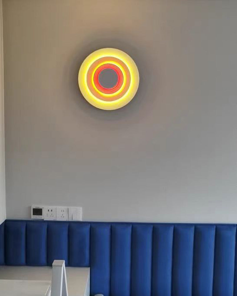 Diff Colorful Round Accent Wall Sconce-DF6043