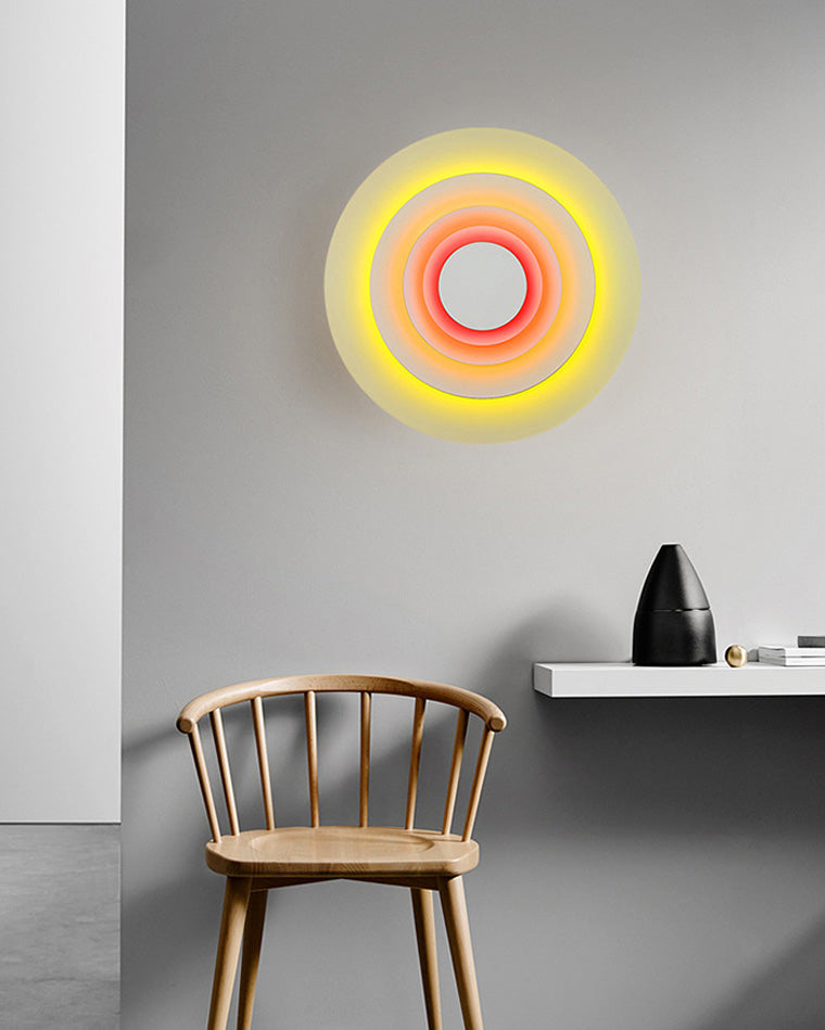 Diff Colorful Round Accent Wall Sconce-DF6043