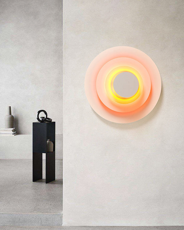 Diff Colorful Round Accent Wall Sconce-DF6043