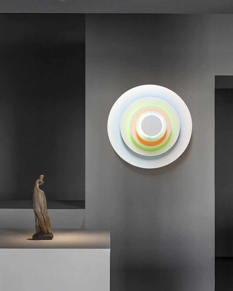 Diff Colorful Round Accent Wall Sconce-DF6043