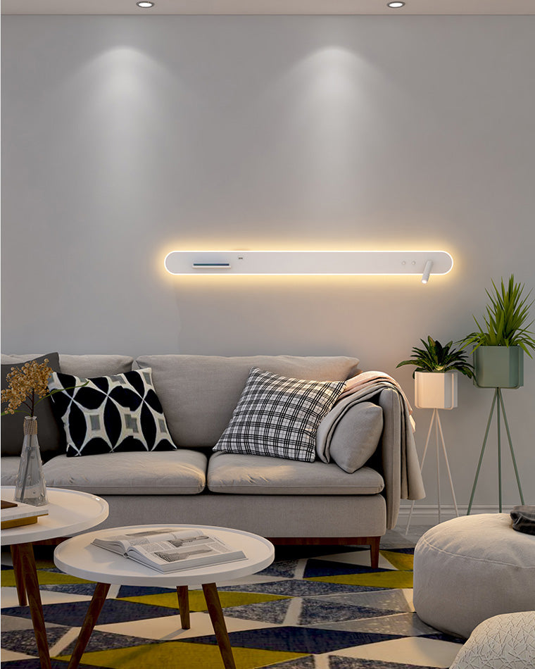 Diff Long Wall Spotlight with Switch & Charging Panel-DF6051
