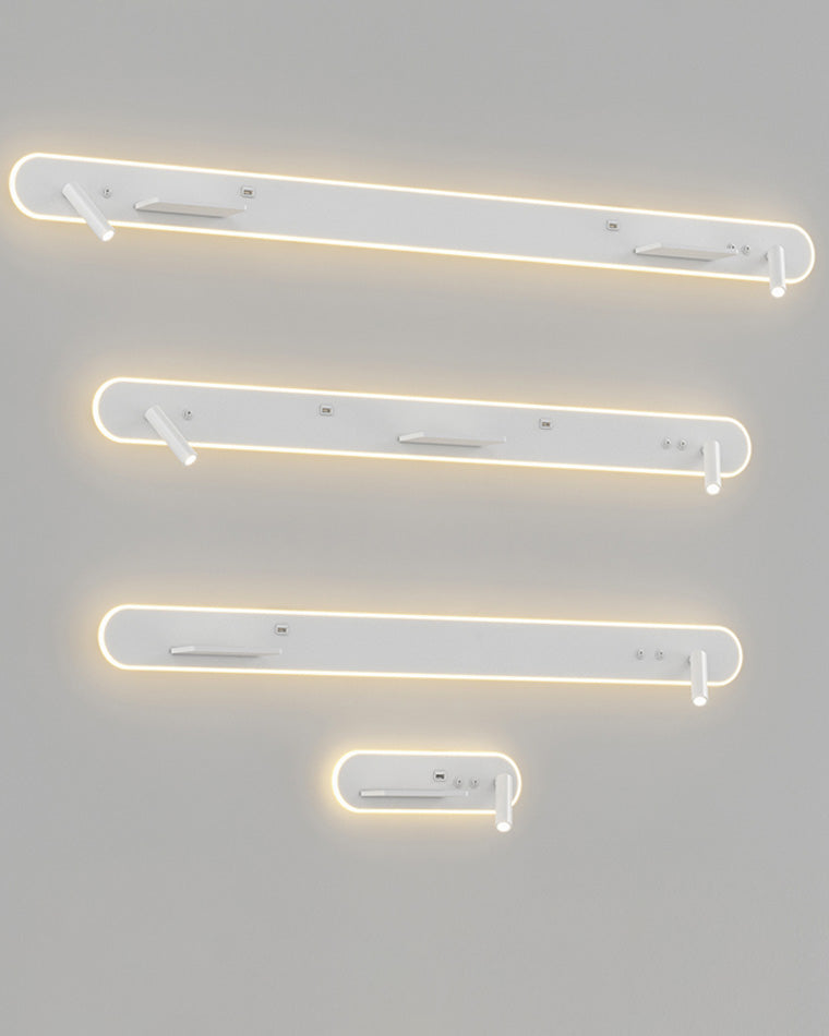 Diff Long Wall Spotlight with Switch & Charging Panel-DF6051
