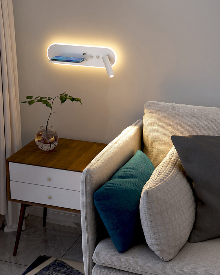 Diff Long Wall Spotlight with Switch & Charging Panel-DF6051