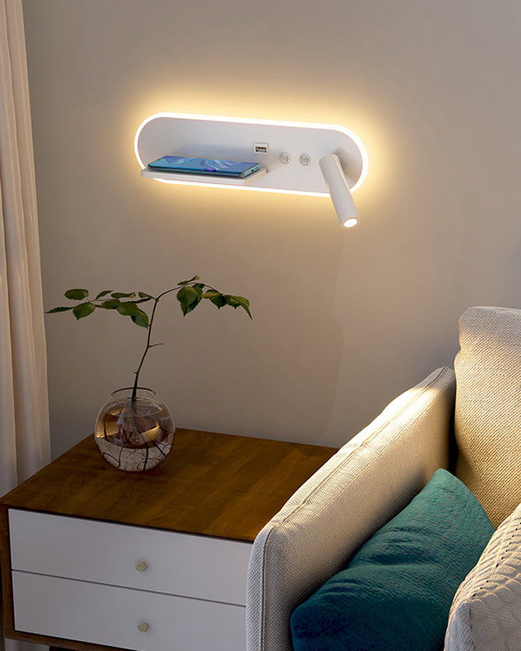 Diff Long Wall Spotlight with Switch & Charging Panel-DF6051