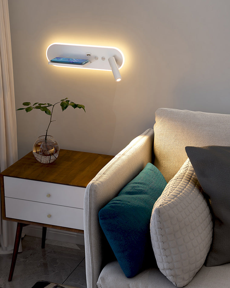 Diff Long Wall Spotlight with Switch & Charging Panel-DF6051