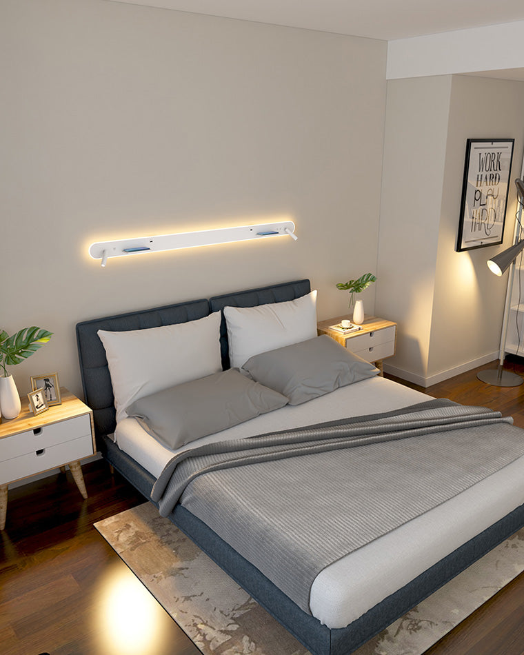Diff Long Wall Spotlight with Switch & Charging Panel-DF6051