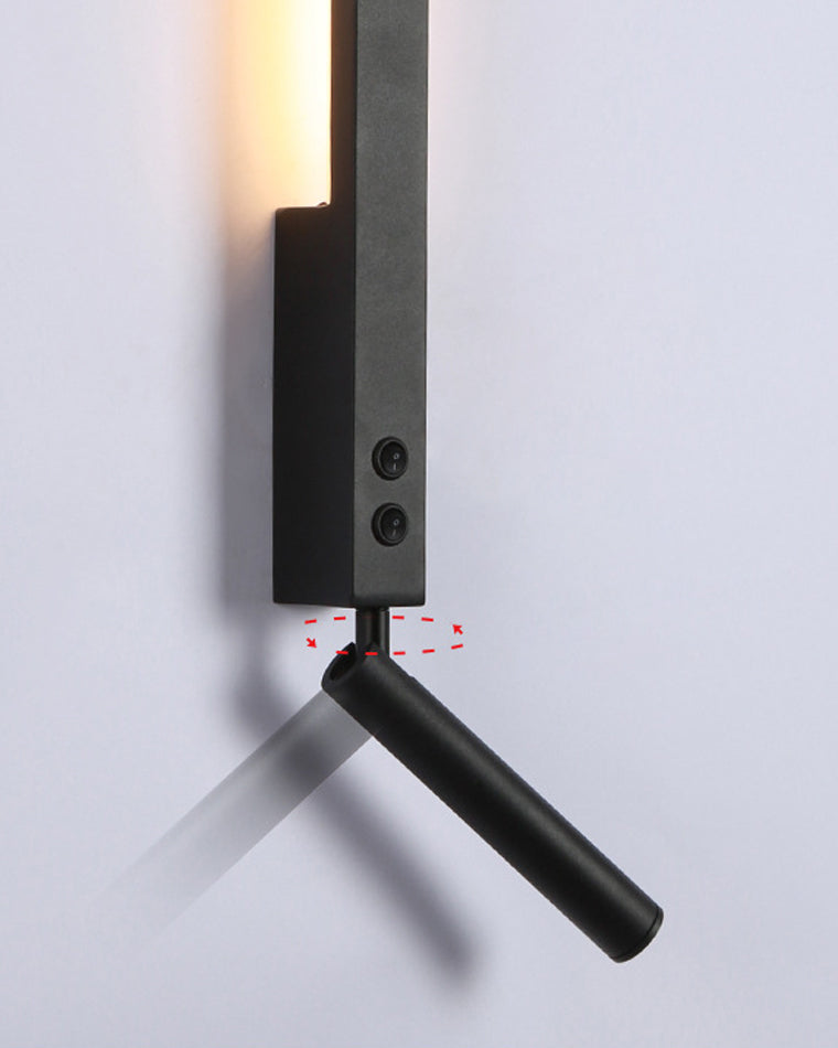 Diff Long Linear Wall Sconce with Spotlight-DF6052