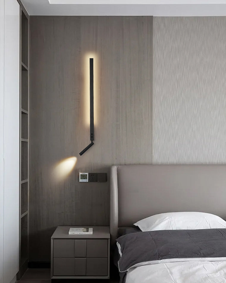 Diff Long Linear Wall Sconce with Spotlight-DF6052