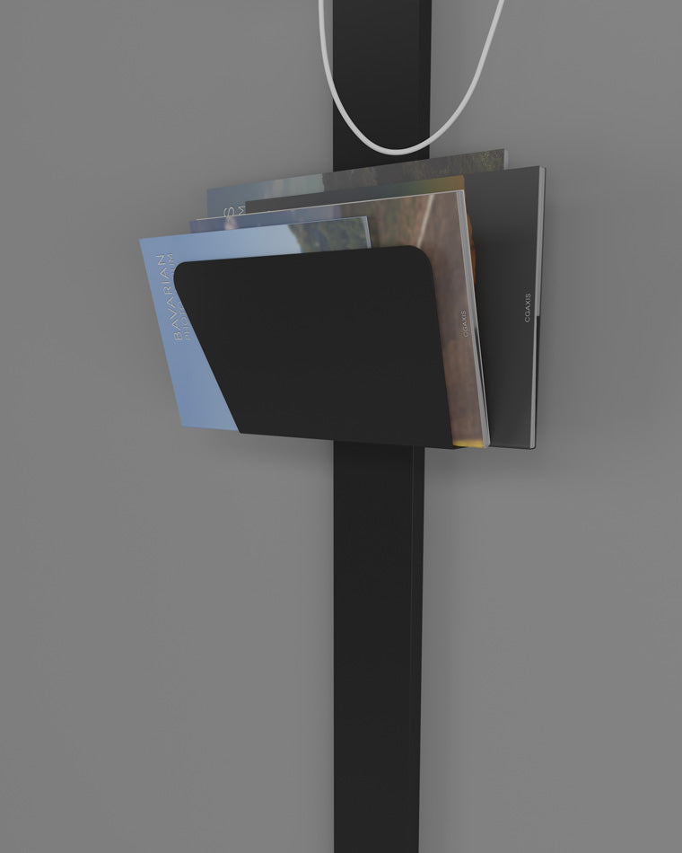 Diff Bar Wall Sconce with Charging Panel and Shelf-DF6056
