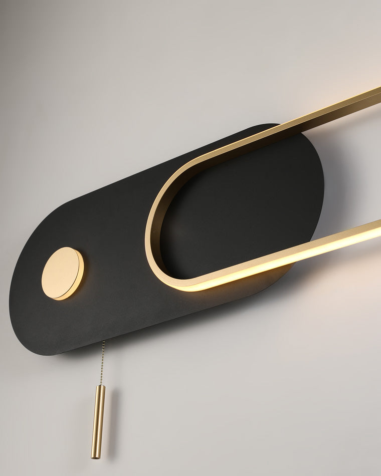 Diff Pull Chain Oval Wall Sconce-DF6063