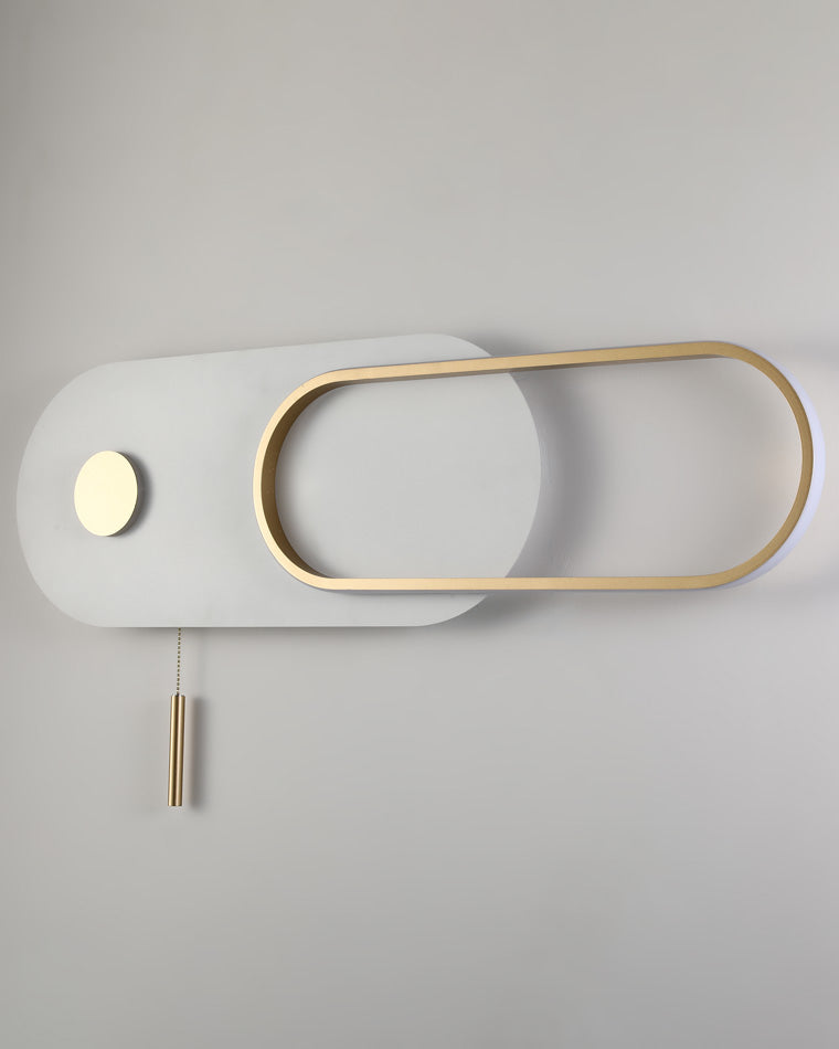 Diff Pull Chain Oval Wall Sconce-DF6063