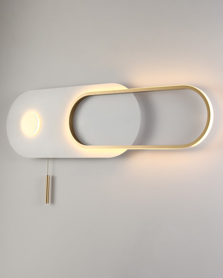Diff Pull Chain Oval Wall Sconce-DF6063