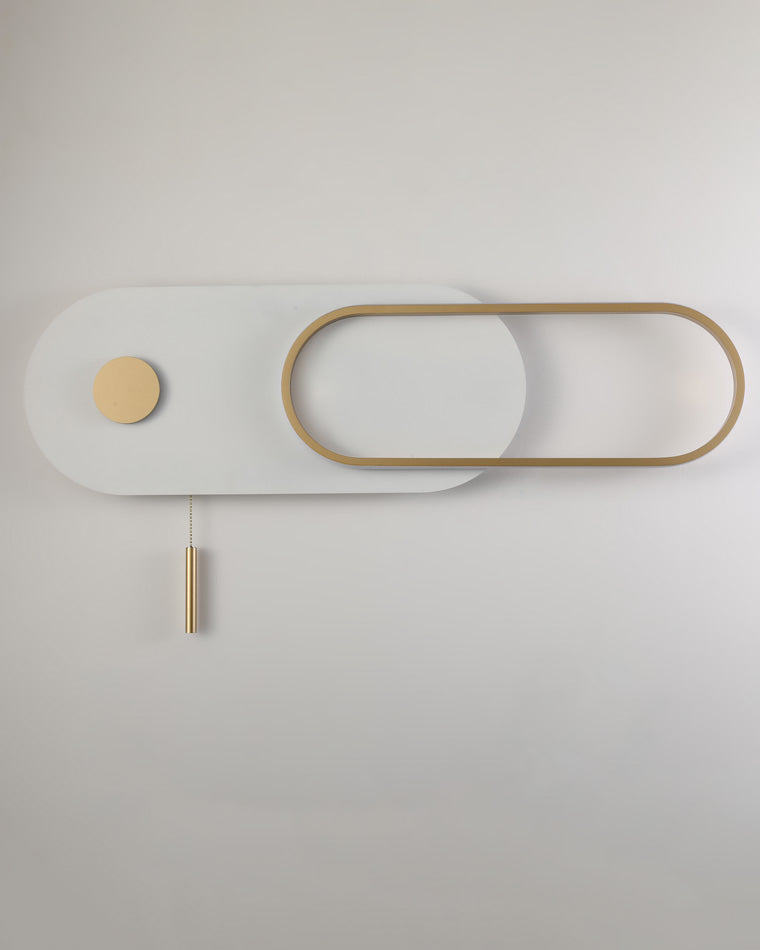 Diff Pull Chain Oval Wall Sconce-DF6063