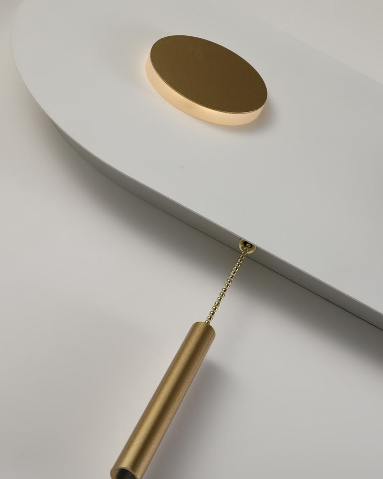 Diff Pull Chain Oval Wall Sconce-DF6063
