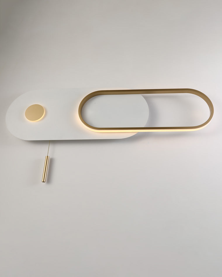 Diff Pull Chain Oval Wall Sconce-DF6063