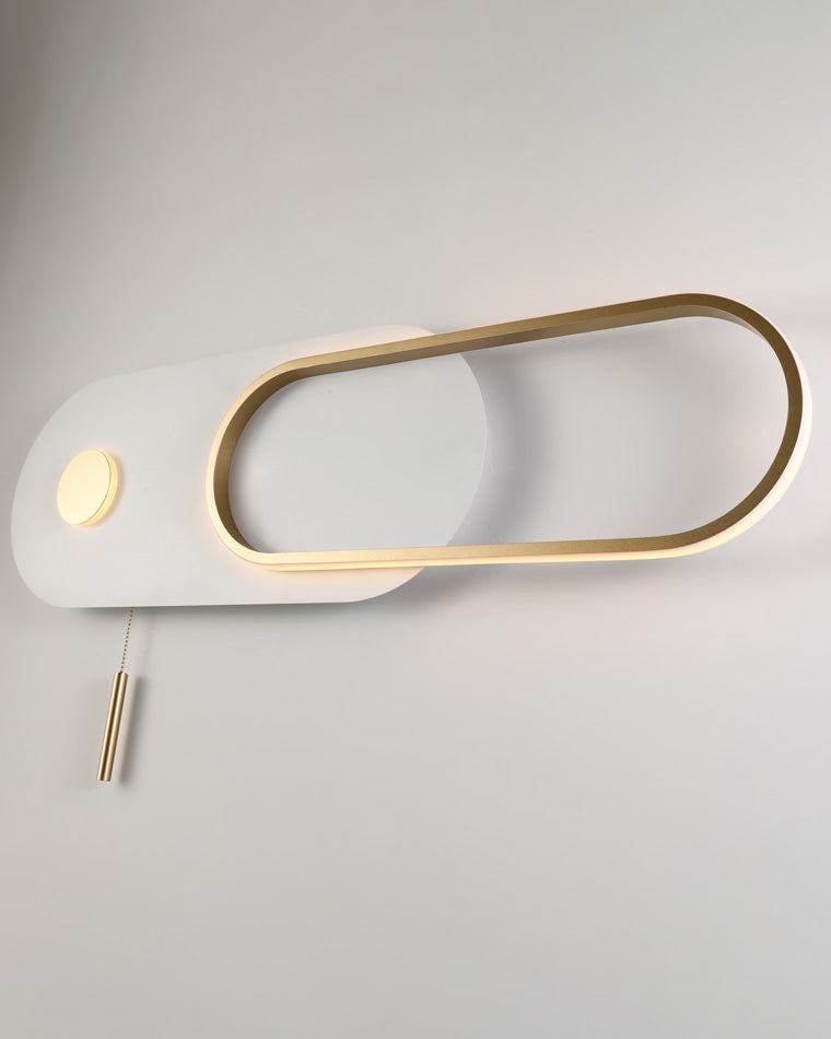 Diff Pull Chain Oval Wall Sconce-DF6063