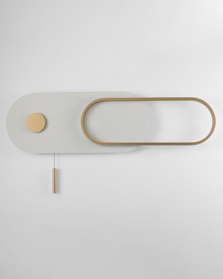 Diff Pull Chain Oval Wall Sconce-DF6063