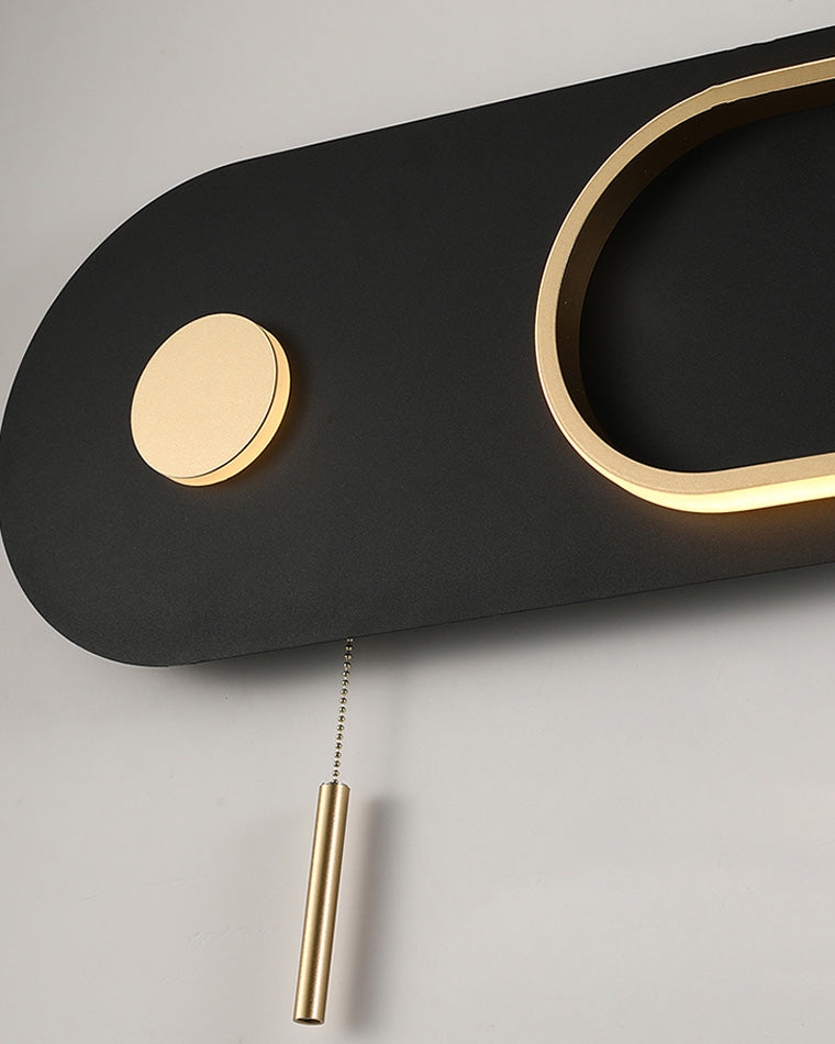 Diff Pull Chain Oval Wall Sconce-DF6063