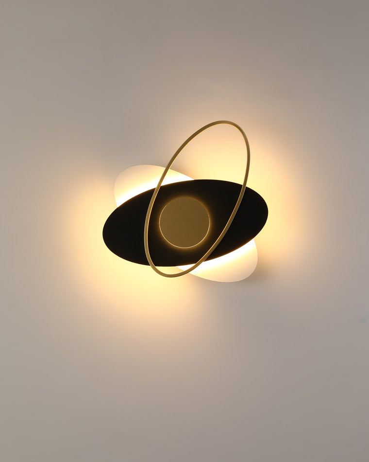 Diff Frosted Glass Oval Accent Wall Sconce-DF6064