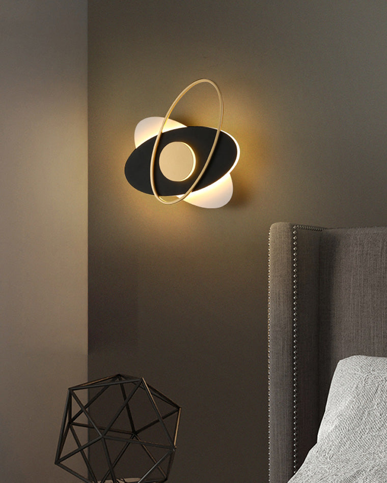 Diff Frosted Glass Oval Accent Wall Sconce-DF6064