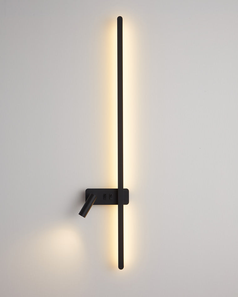 Diff Switchable Long Linear Wall Sconce with Spotlight-DF6068