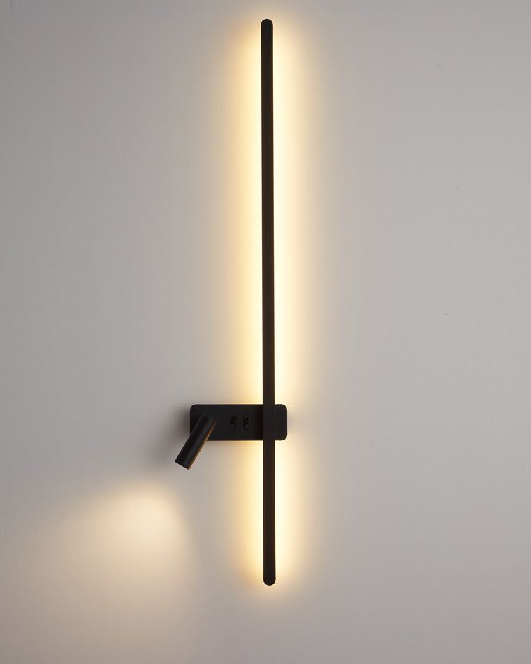 Diff Switchable Long Linear Wall Sconce with Spotlight-DF6068