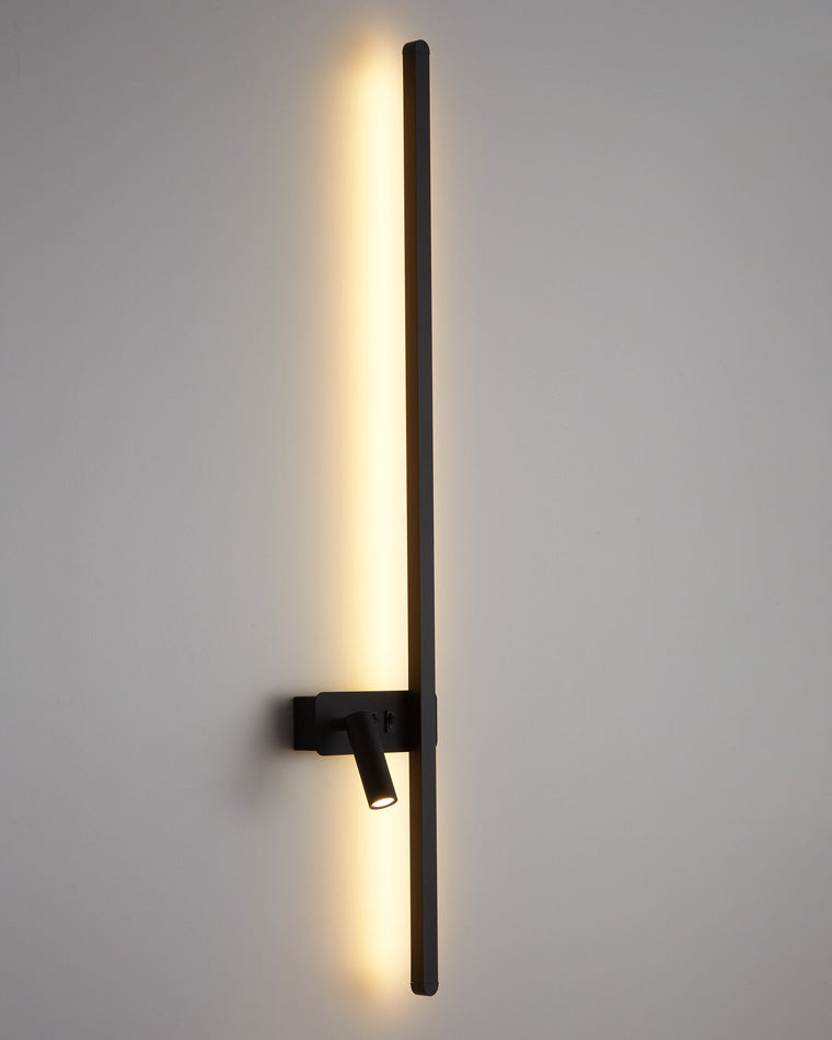 Diff Switchable Long Linear Wall Sconce with Spotlight-DF6068