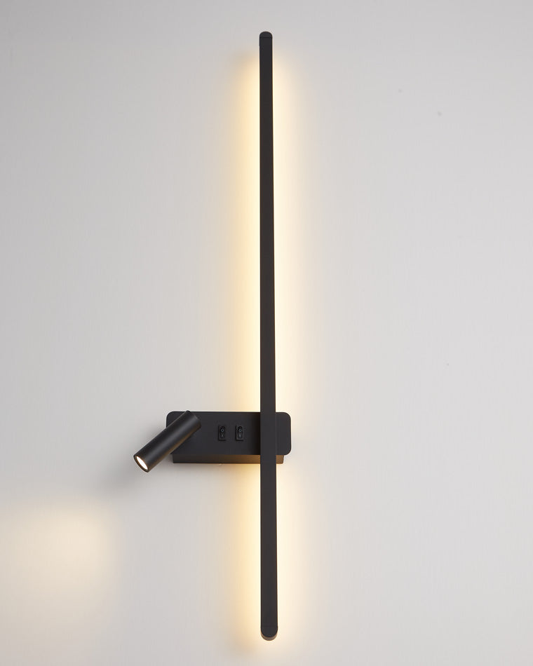 Diff Switchable Long Linear Wall Sconce with Spotlight-DF6068