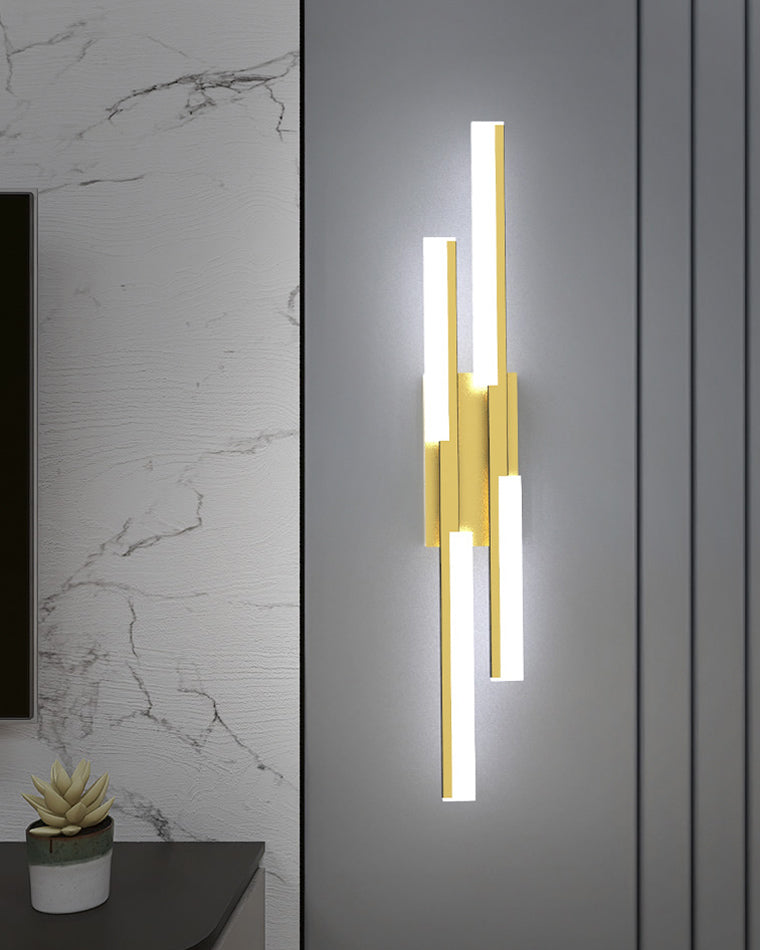 Diff Double bar Led Wall Sconce-DF6076
