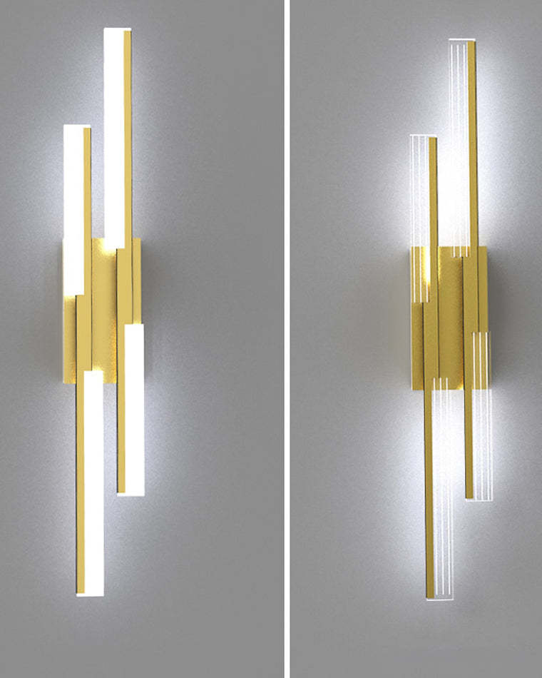 Diff Double bar Led Wall Sconce-DF6076