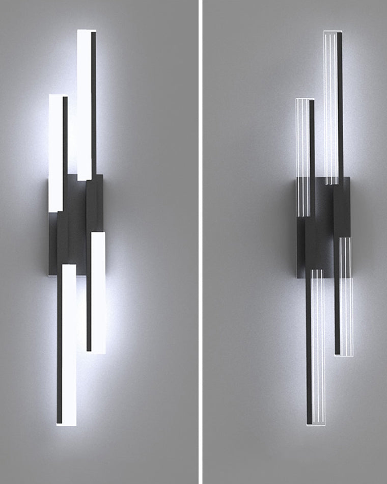 Diff Double bar Led Wall Sconce-DF6076