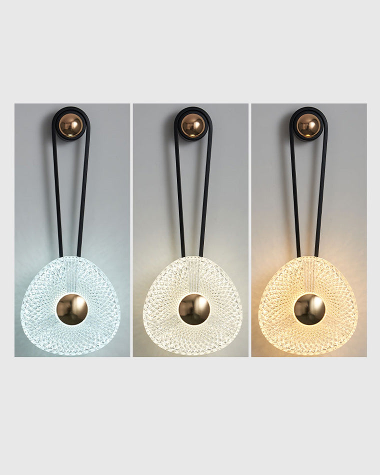 Diff Cool Acrylic Accent Wall Sconce-DF6077