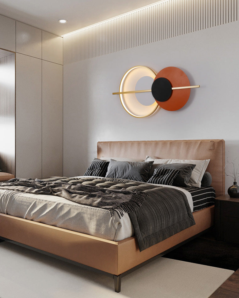 Diff Eclipse Round Wall Sconce-DF6090