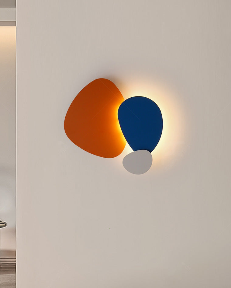 Diff Colorful Sculptural Art Wall Sconce-DF6079