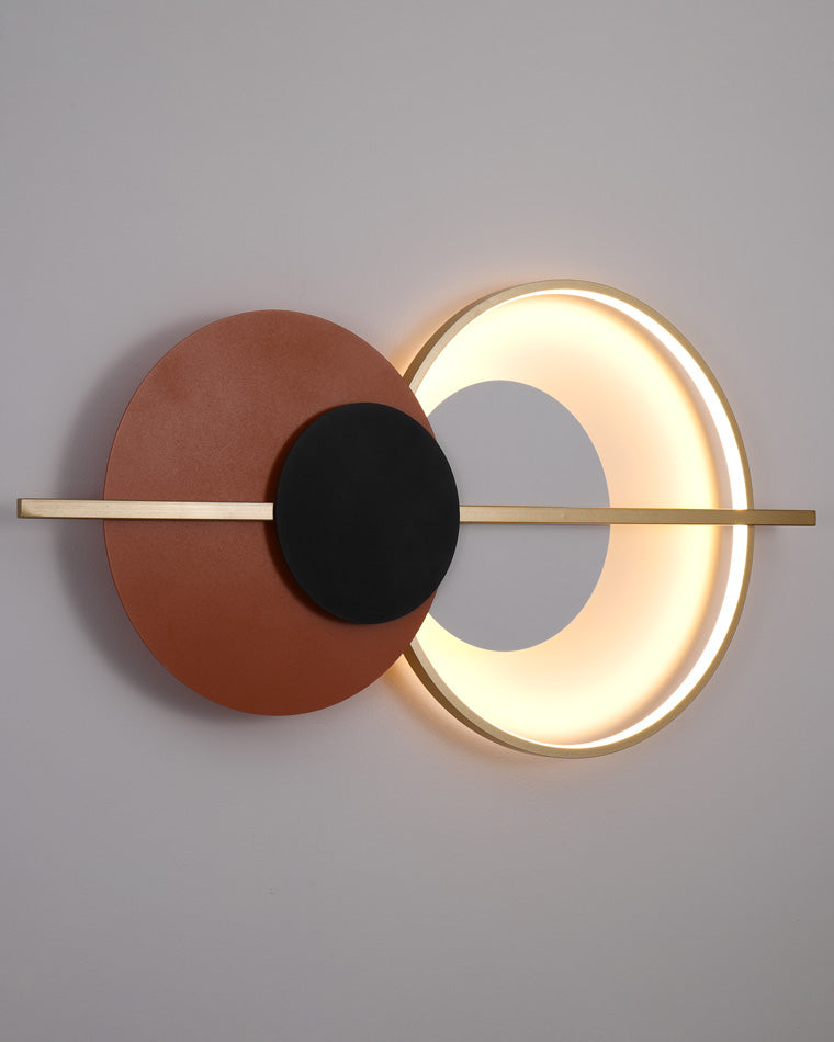 Diff Eclipse Round Wall Sconce-DF6090