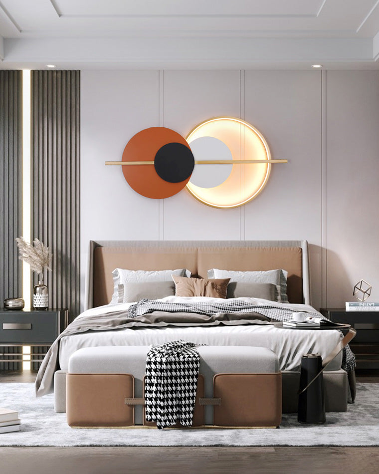 Diff Eclipse Round Wall Sconce-DF6090