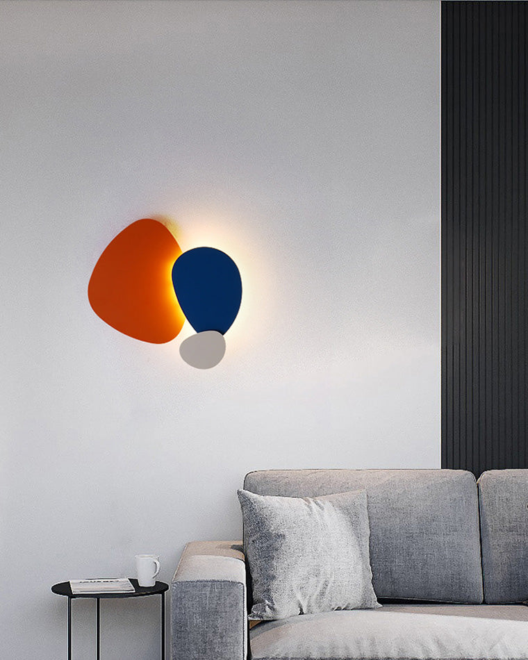 Diff Colorful Sculptural Art Wall Sconce-DF6079