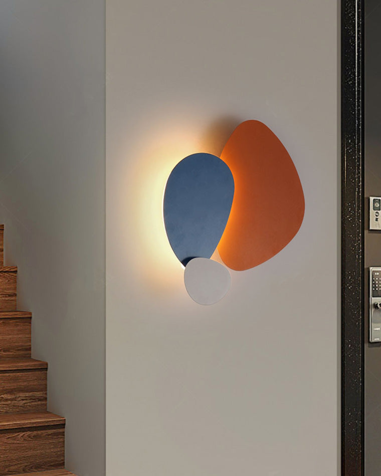 Diff Colorful Sculptural Art Wall Sconce-DF6079