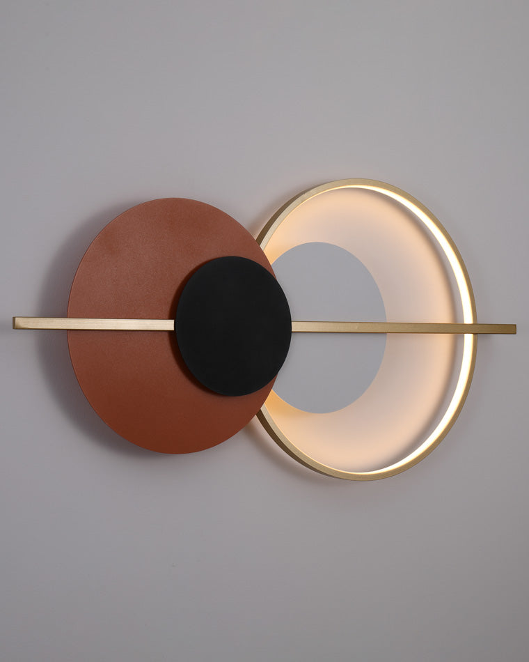 Diff Eclipse Round Wall Sconce-DF6090