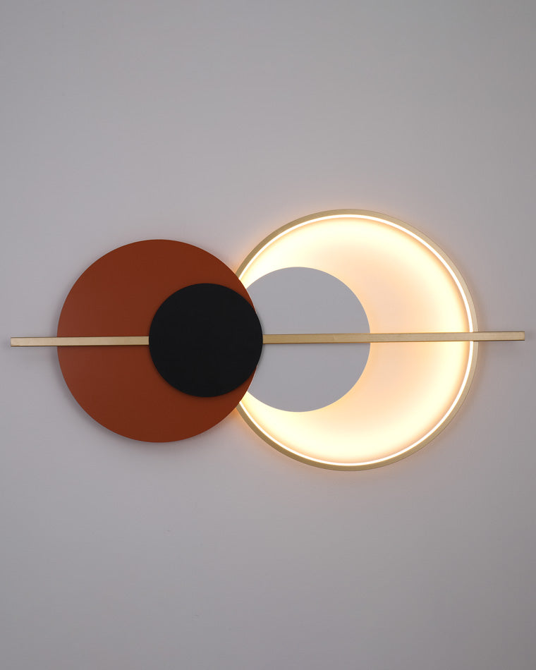 Diff Eclipse Round Wall Sconce-DF6090
