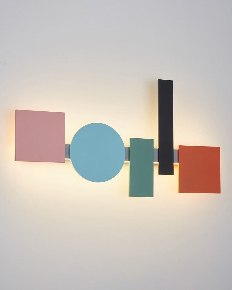Diff Colorful Sculptural Art Wall Sconce-DF6080