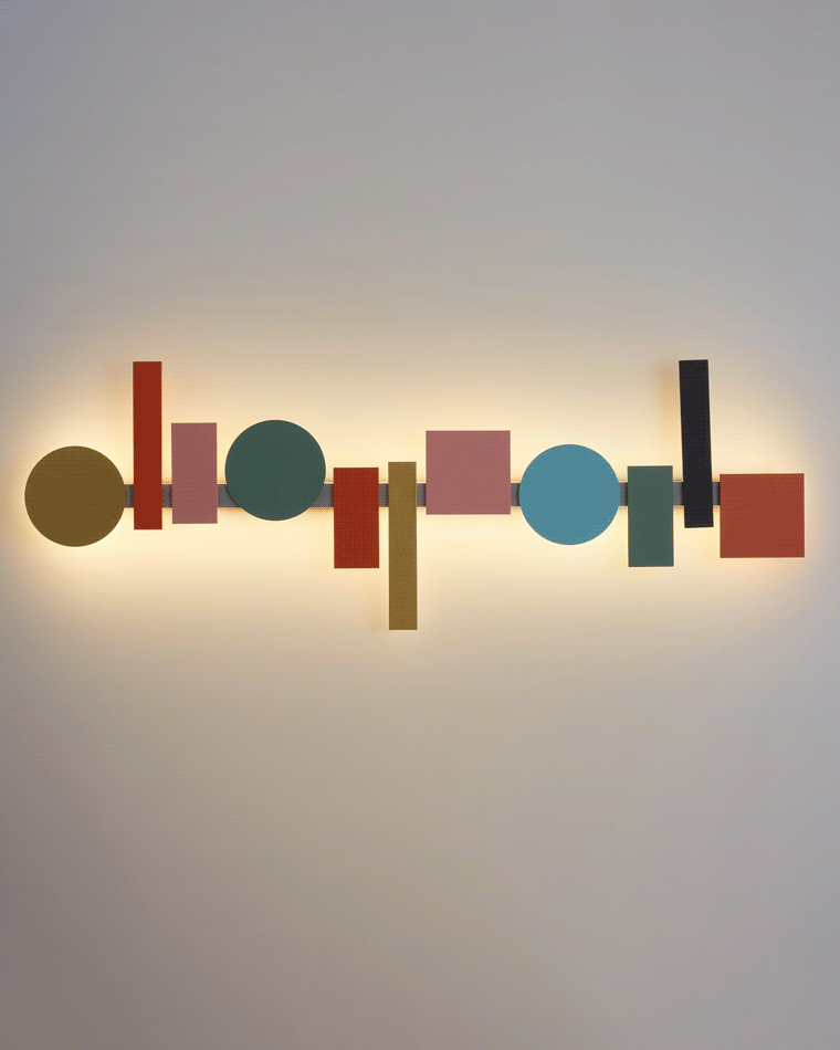 Diff Colorful Sculptural Art Wall Sconce-DF6080