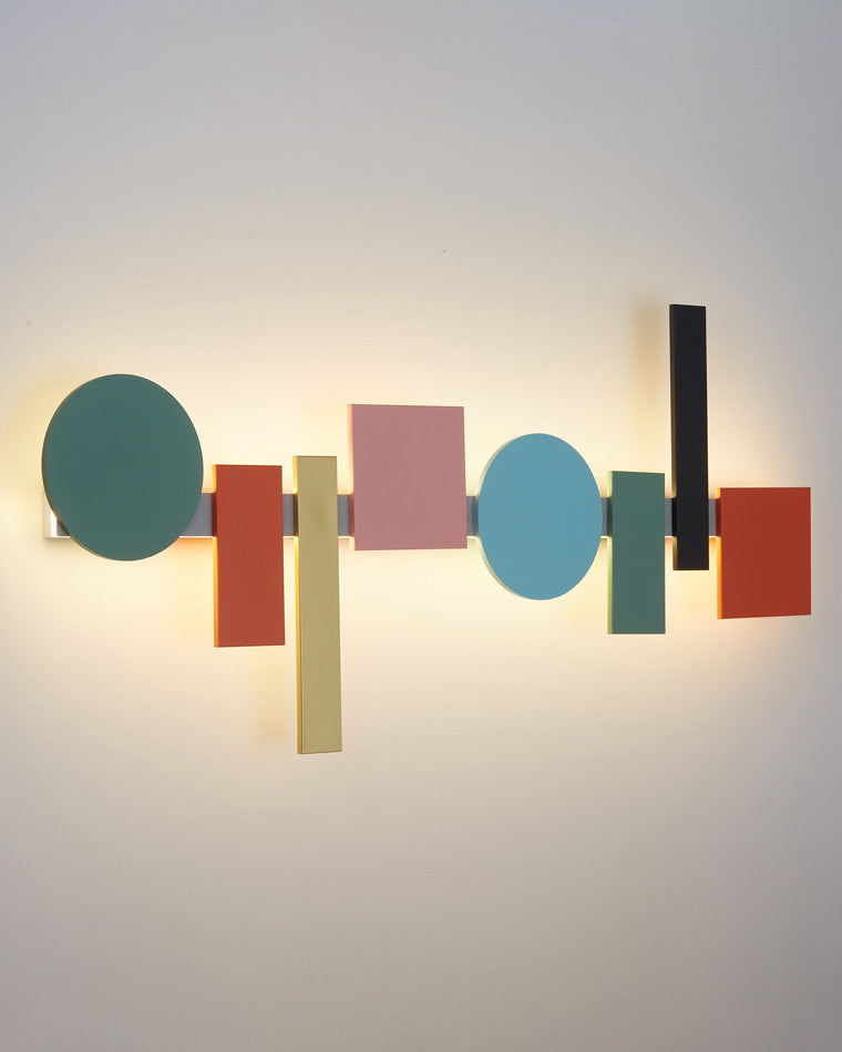 Diff Colorful Sculptural Art Wall Sconce-DF6080