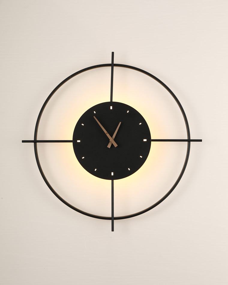 Diff Wall Clock with Led Light-DF6085